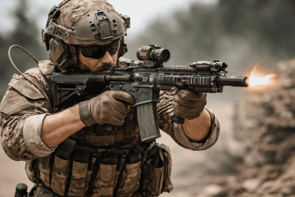 mitraillette militaire